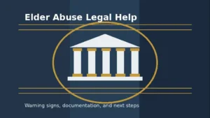 Elder Abuse Lawyer: Nursing Home Warning Signs