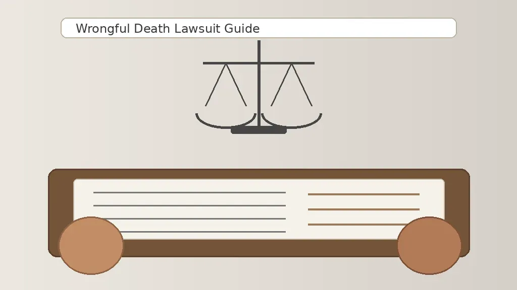 Family reviewing a wrongful death lawsuit guide with an attorney